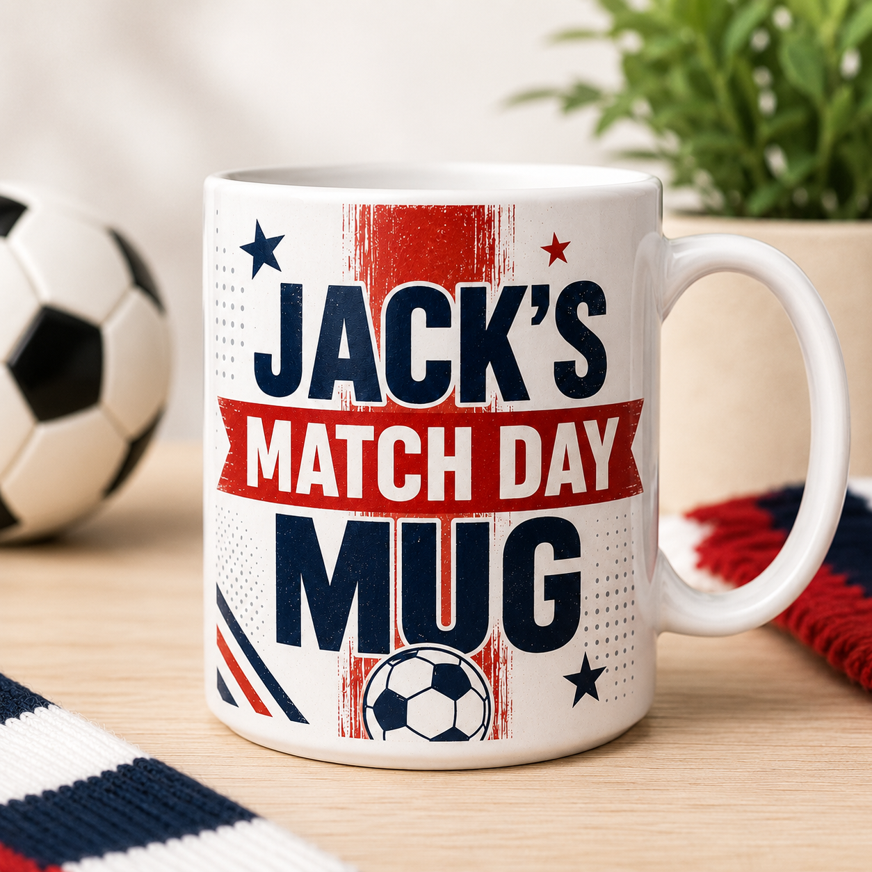 Personalised  Match Day Mug
