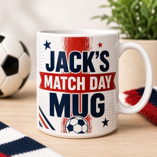 Personalised  Match Day Mug