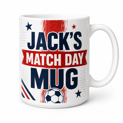 Personalised  Match Day Mug