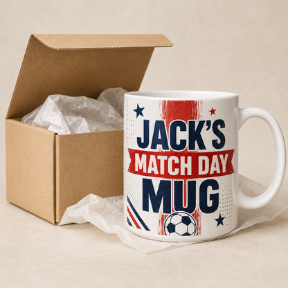 Personalised  Match Day Mug