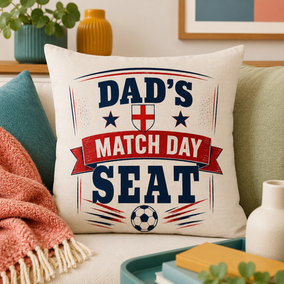 Match Day Seat Personalised Cushion