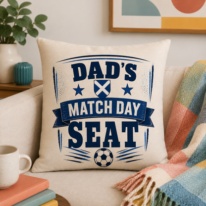 Scotland Match Day Seat Personalised Cushion