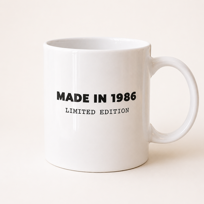 Made In Year Mug