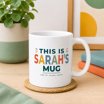 This Is [Name]’s Personalised Mug