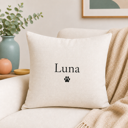 Personalised Pet Name Cushion