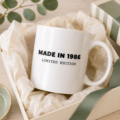 Made In Year Mug