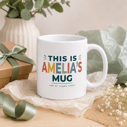 This Is [Name]’s Personalised Mug