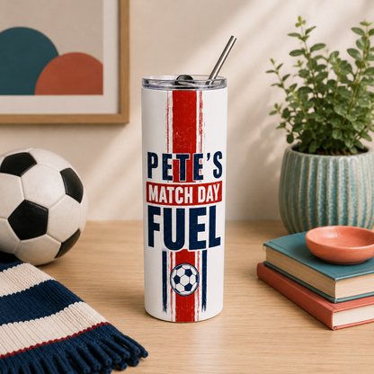 Match Day Fuel Personalised  Tumbler